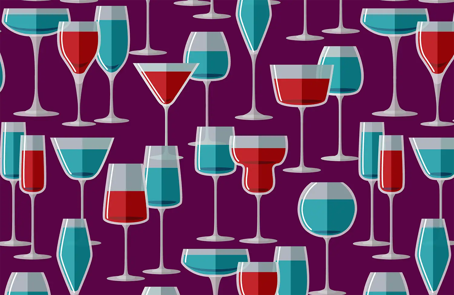 Party Glasses With Drinks FF-153-S_swatch