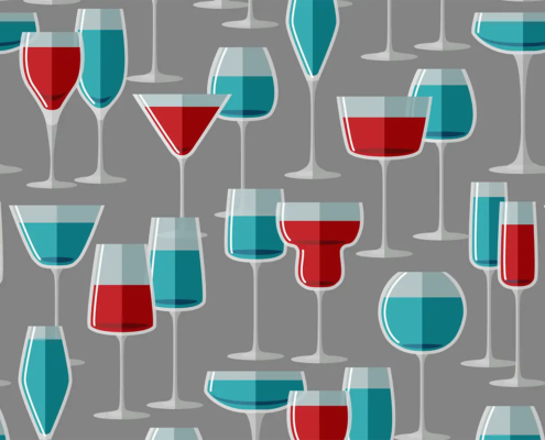 Party Glasses With Drinks FF-161_swatch