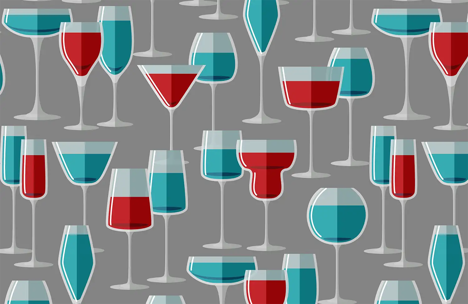 Party Glasses With Drinks FF-161_swatch