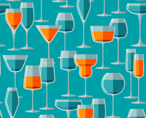 Party Glasses With Drinks HH-116A-S_swatch