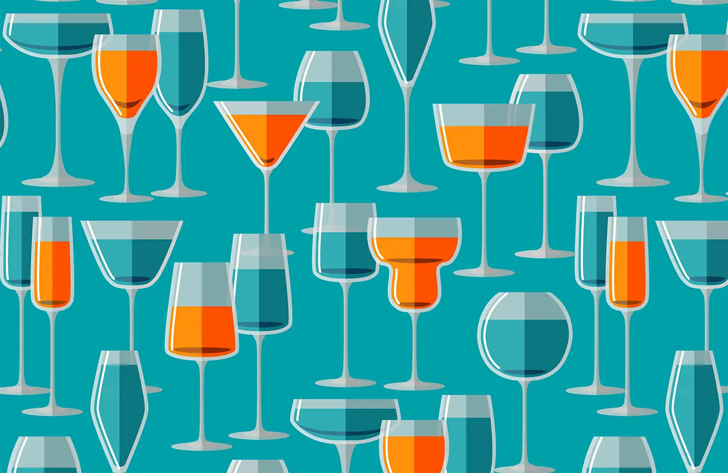 Party Glasses With Drinks HH-116A-S_swatch