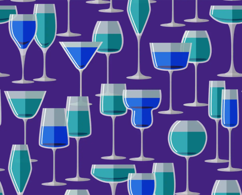 Party Glasses With Drinks KK-154-S_swatch