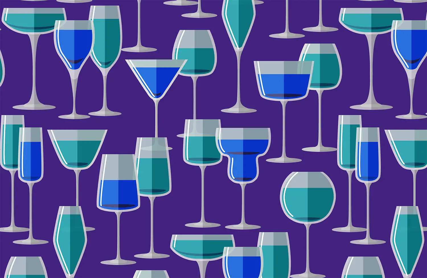 Party Glasses With Drinks KK-154-S_swatch