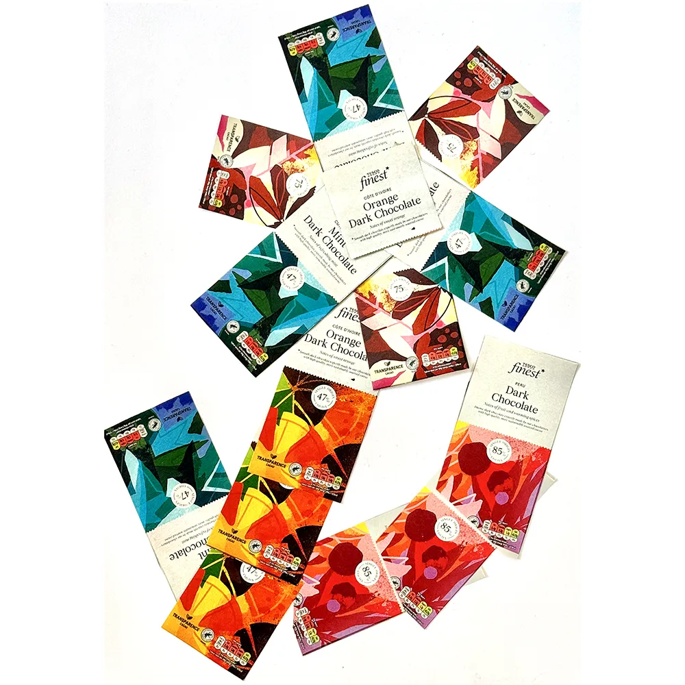 Collage from Tesco Magazine images flower