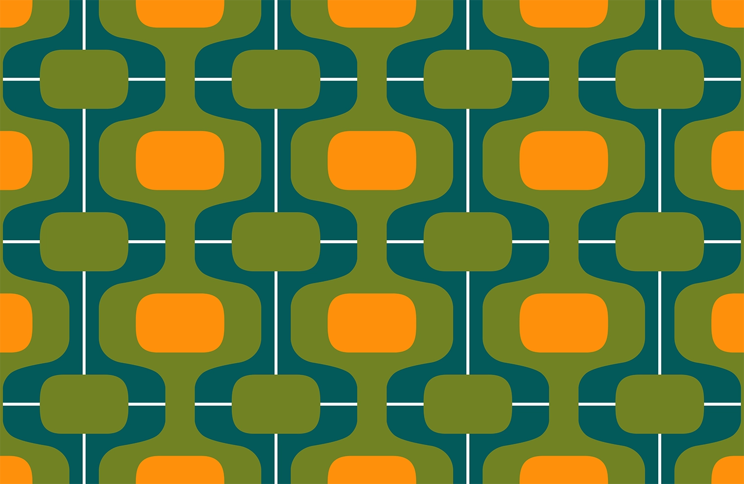 Retro FF-Orange Olive Emerald_swatch